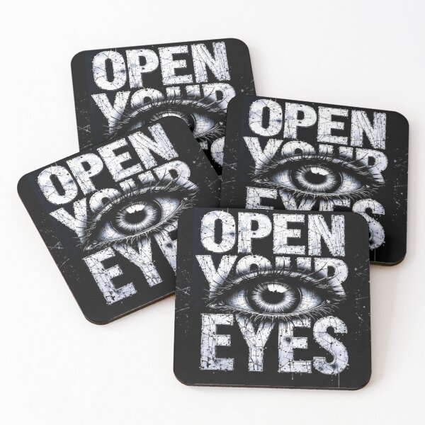 Item preview, Open your eyes One Eyes designed and sold by Freedom Line Studio.