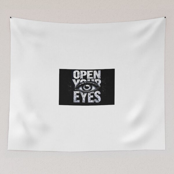 Item preview, Open your eyes One Eyes designed and sold by Freedom Line Studio.