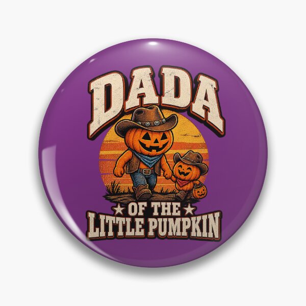 Item preview, Dada of The Little Pumpkin - Halloween Cowboy designed and sold by Endless7Art.