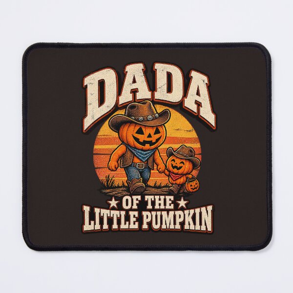 Item preview, Dada of The Little Pumpkin - Halloween Cowboy designed and sold by Endless7Art.