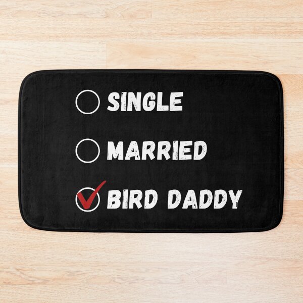 Item preview, Single Married Bird Daddy, Bird Lover Shirt designed and sold by Sleepy Cat Design.
