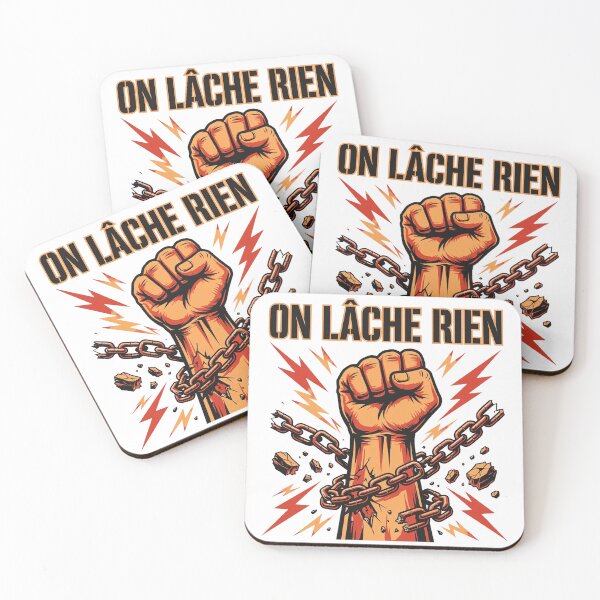Aperçu de l'œuvre On Lâche Rien Poing Levé Rebelle créée et vendue par Dlvznbm.