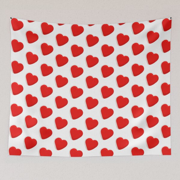 Item preview, Cute Red Heart designed and sold by The Home Of Pink Peach.