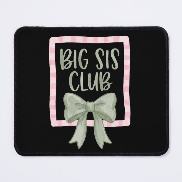 Item preview, Big Sis Club Big Sister Sibling Family Announcement Gift designed and sold by FolkGraphics.