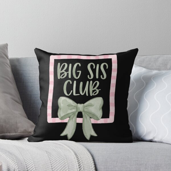 Item preview, Big Sis Club Big Sister Sibling Family Announcement Gift designed and sold by FolkGraphics.