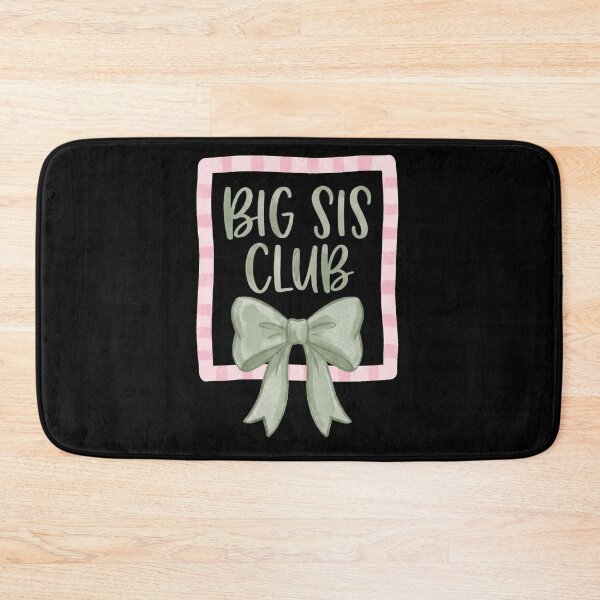 Item preview, Big Sis Club Big Sister Sibling Family Announcement Gift designed and sold by FolkGraphics.