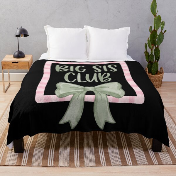 Item preview, Big Sis Club Big Sister Sibling Family Announcement Gift designed and sold by FolkGraphics.