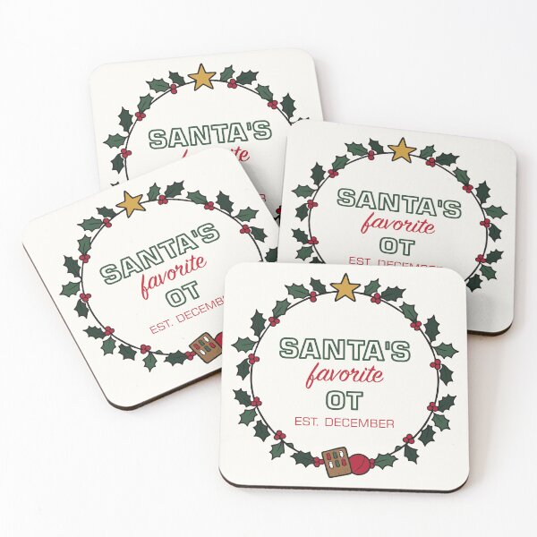 Item preview, Santa's Favorite OT Christmas Holly Wreath designed and sold by sdcreations210.