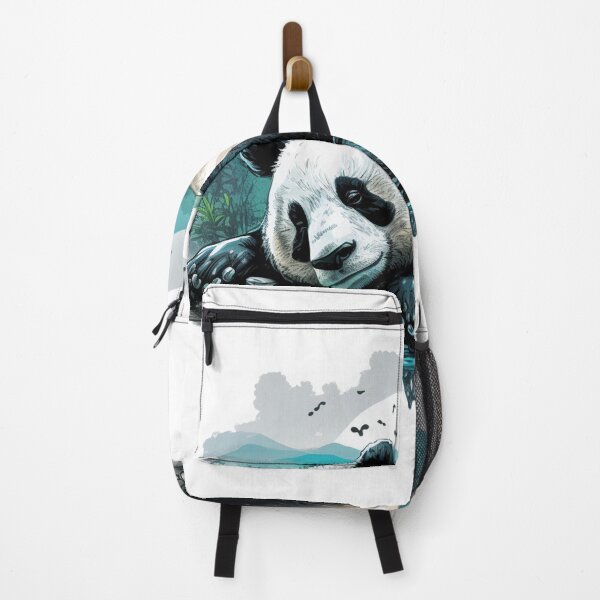 Item preview, Resting Giant Panda Mountain Wildlife Nature Art designed and sold by Apex Designs.
