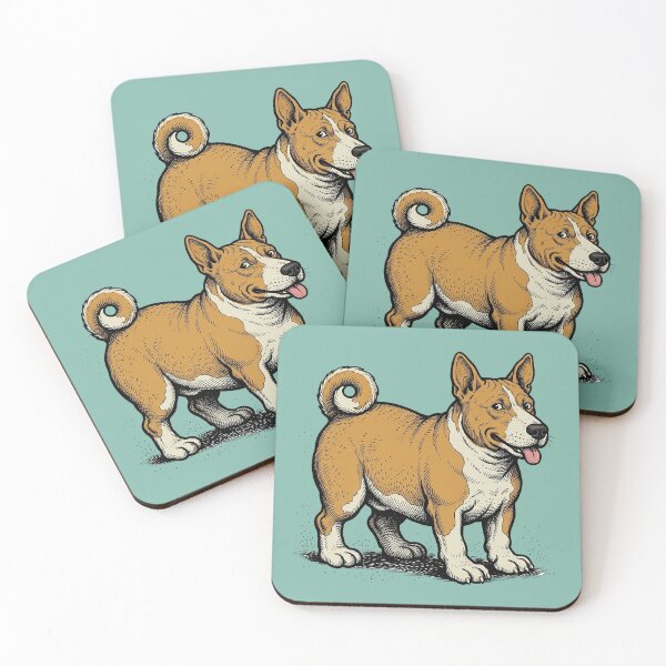 Item preview, Basenji Print: The Mute African Butcher designed and sold by FreiherrPK.