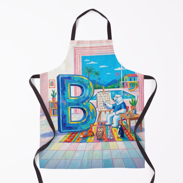 Artikelvorschau, Polar Bear Teaching The Alphabet entworfen und verkauft von Home Decor Art.
