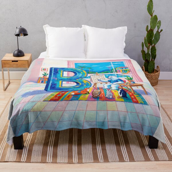 Artikelvorschau, Polar Bear Teaching The Alphabet entworfen und verkauft von Home Decor Art.
