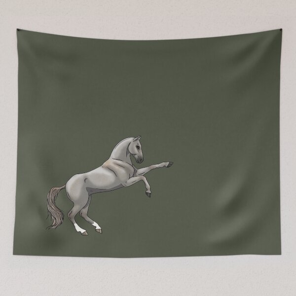 Item preview, Flea Bitten Grey Akhal-Teke designed and sold by Old Water Cryptid .