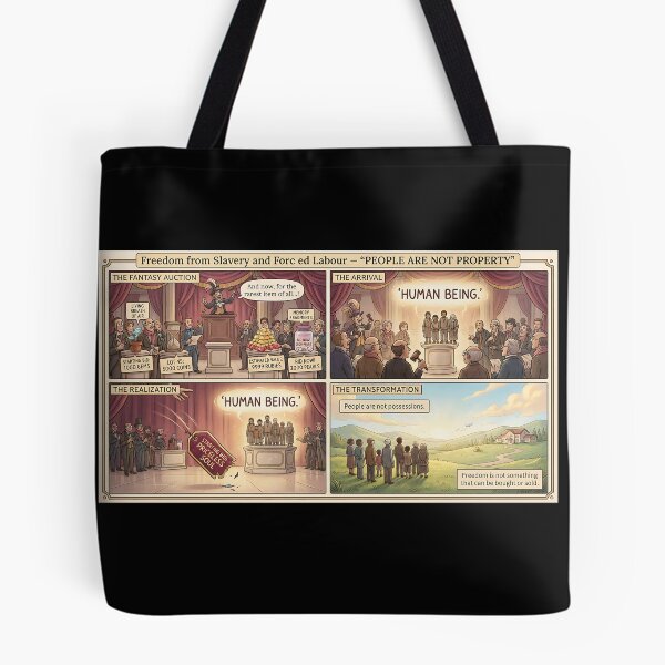 Item preview, The end of slavery: A human being is priceless. designed and sold by Mianku | Für das Leben.