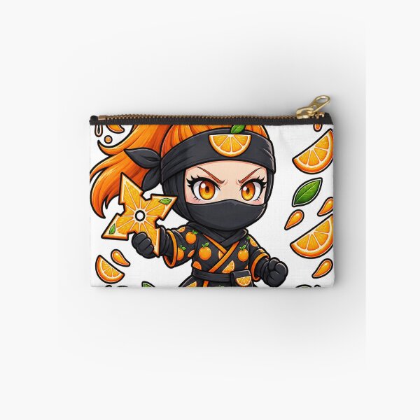 Item preview, NinFruit Mikan Orange Chibi Ninja Girl Warrior designed and sold by Falcon X.