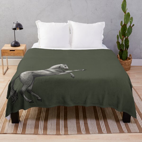 Item preview, Akhal-Teke gris moteado designed and sold by Old Water Cryptid .