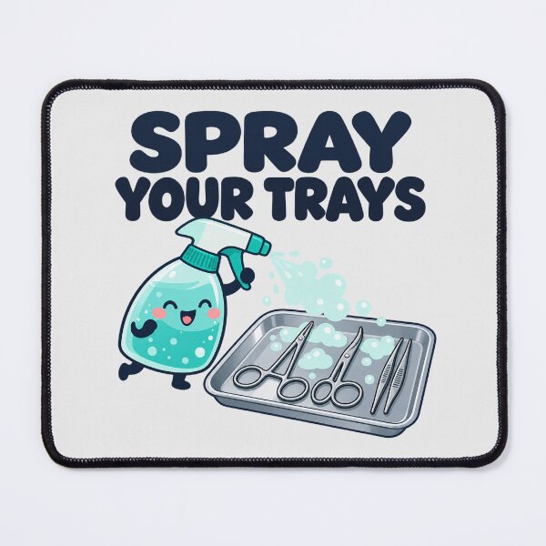 Item preview, Sterile Processing Funny Spray Your Trays SPD Tech designed and sold by Fanverse Merchandise.