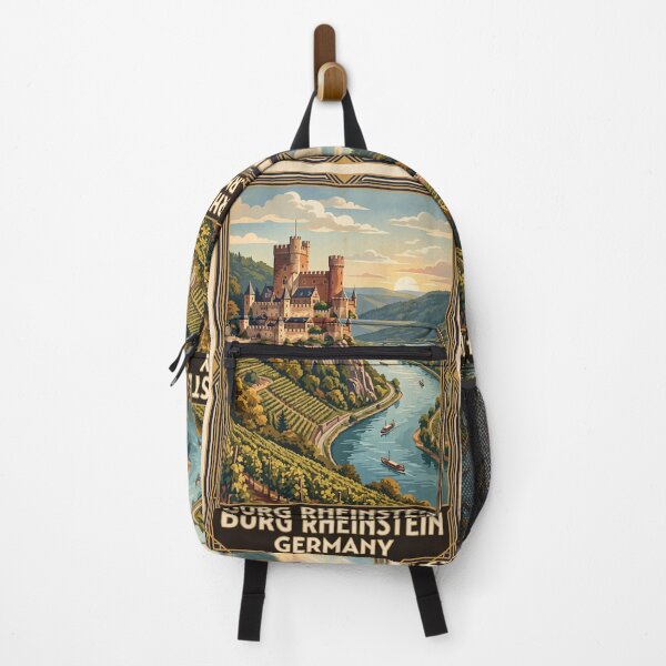 Item preview, Castillo de Rheinstein, Alemania. Viajes de época: desfiladero del Rin, viñedos, Rin romántico. designed and sold by Bomax121.