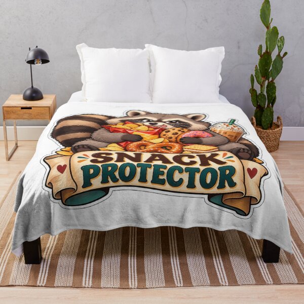 Item preview, Protector de snacks Chunky Raccoon designed and sold by Arcane-Aesthete.