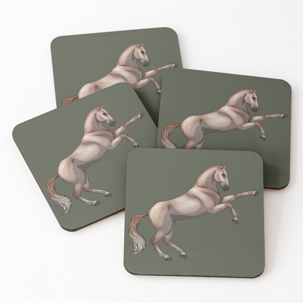 Item preview, Rose Grey (Chestnut) Akhal-Teke designed and sold by Old Water Cryptid .