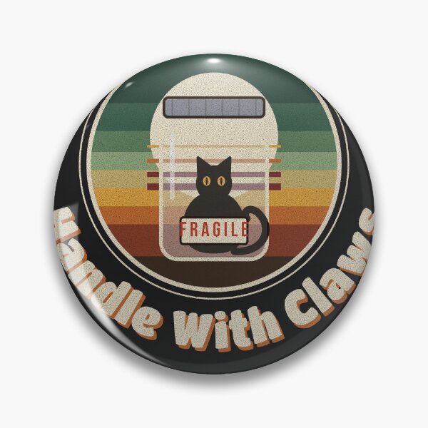 Artikelvorschau, Handle With Claws Black Cat in a Jar Funny entworfen und verkauft von somebasic.