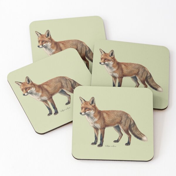 Item preview, Red Fox Vulpes Vulpes Print: The Magnetic Scavenger designed and sold by FreiherrPK.