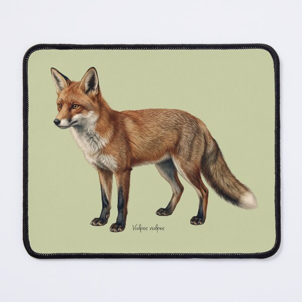 Item preview, Red Fox Vulpes Vulpes Print: The Magnetic Scavenger designed and sold by FreiherrPK.