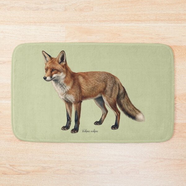 Item preview, Red Fox Vulpes Vulpes Print: The Magnetic Scavenger designed and sold by FreiherrPK.