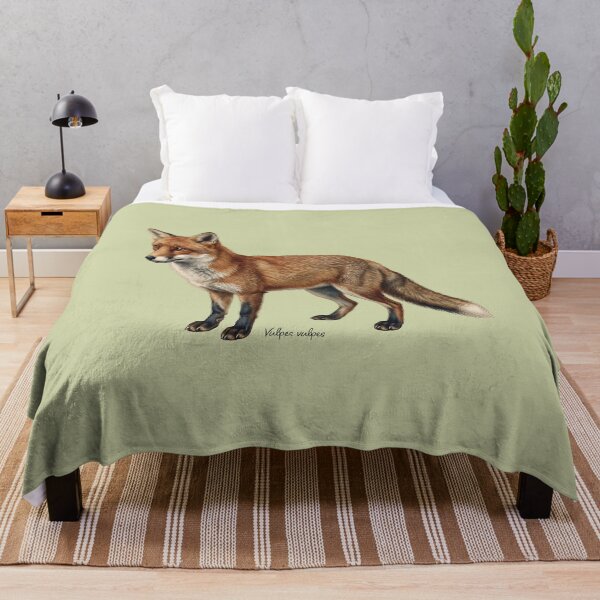Item preview, Red Fox Vulpes Vulpes Print: The Magnetic Scavenger designed and sold by FreiherrPK.