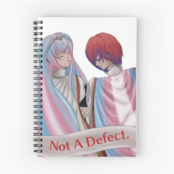 Item preview, Alear Fire Emblem Not a Defect Trans Pride designed and sold by Atelier Lua.