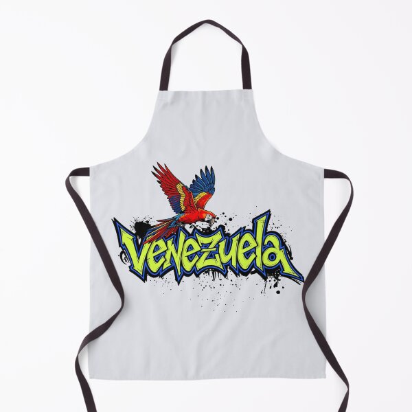 Item preview, Venezuela in Flight: Macaw and Urban Graffiti Art designed and sold by keythxctrs.