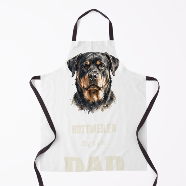 Item preview, Rottweiler Dad Big Softie Funny Shirt designed and sold by rallyandthread.