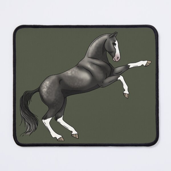 Item preview, Steel Grey Sabino Akhal-Teke designed and sold by Old Water Cryptid .