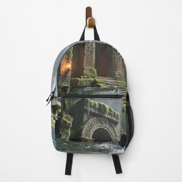 Item preview, Gateway of the Forgotten Realm - Enchanted Waterfall Sanctuary designed and sold by nhk999.