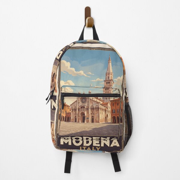 Item preview, Modena Italy Vintage Travel – Duomo Ghirlandina Tower Piazza Grande Romanesque designed and sold by Bomax121.