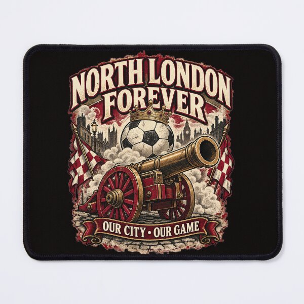 Item preview, North London Forever Our City Our Game Vintage Gunners Inspired designed and sold by PunPals-Art.