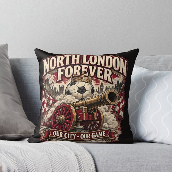 Item preview, North London Forever Our City Our Game Vintage Gunners Inspired designed and sold by PunPals-Art.