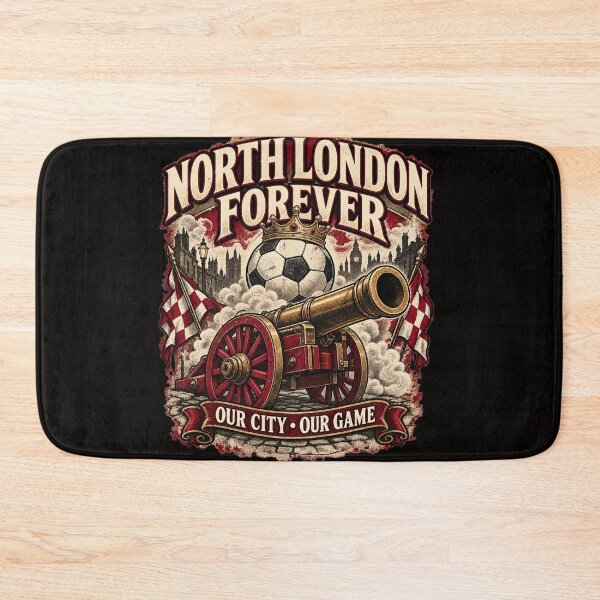 Item preview, North London Forever Our City Our Game Vintage Gunners Inspired designed and sold by PunPals-Art.