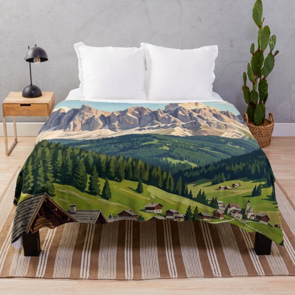 Artikelvorschau, Canazei Italien Vintage Travel – Fassatal Dolomiten Alpendorf Col Rodella entworfen und verkauft von Bomax121.