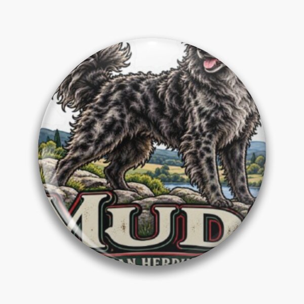 Item preview, Mudi Dog Breed | Rare Hungarian Sheepdog Design designed and sold by RebelPawz.