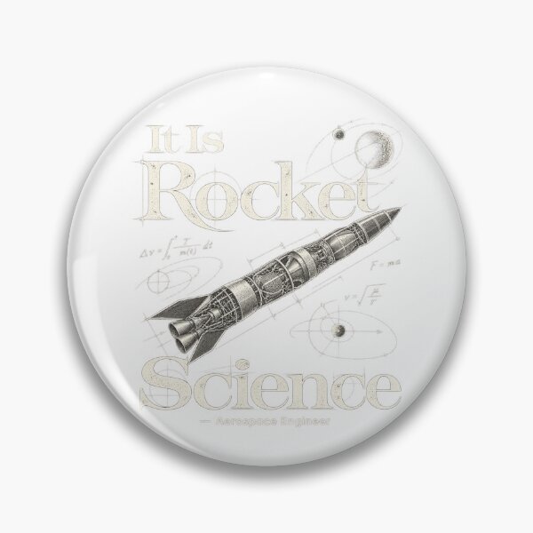Item preview, It Is Rocket Science Aerospace Engineer Vintage Blueprint Art designed and sold by SEINENGAPPI12.