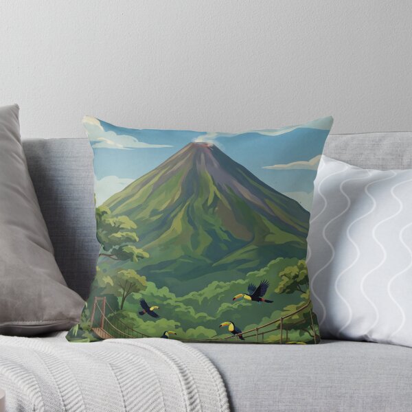 Item preview, Costa Rica Vintage Travel – Arenal Volcano Rainforest Toucan Pacific Coast designed and sold by Bomax121.