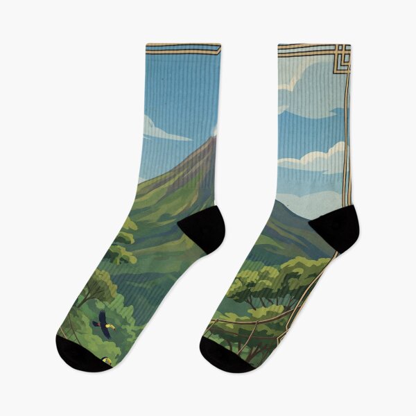 Item preview, Costa Rica Vintage Travel – Arenal Volcano Rainforest Toucan Pacific Coast designed and sold by Bomax121.