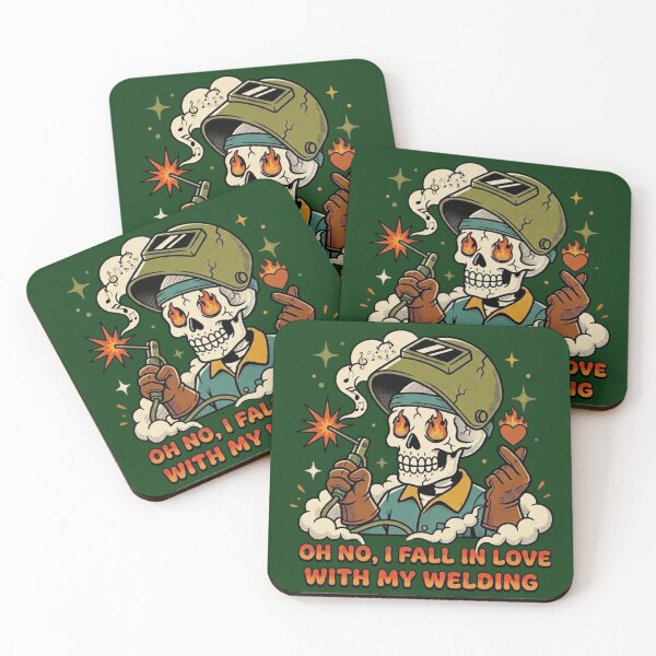 Item preview, Funny Welder Skull - Oh No, I Fall In Love With My Welding designed and sold by SMMidoShop.