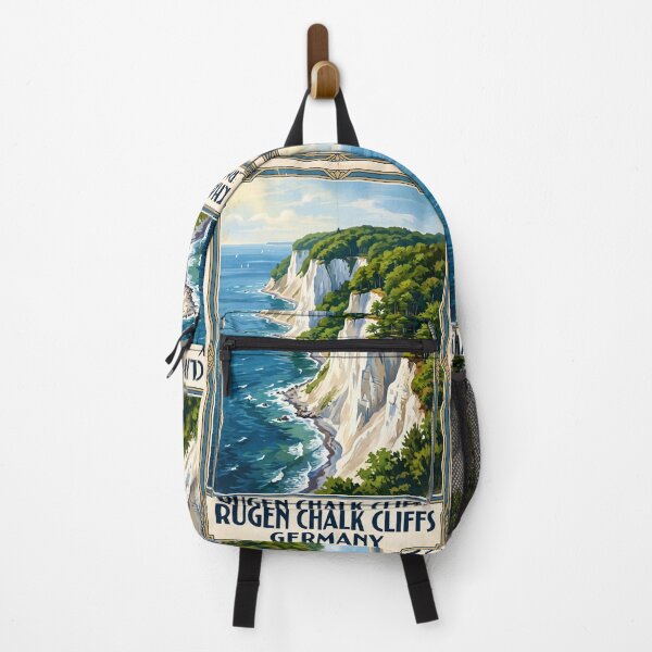 Item preview, Rugen Chalk Cliffs Germany Vintage Travel – Konigsstuhl Jasmund Baltic Sea Beech Forest designed and sold by Bomax121.