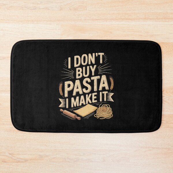 Artikelvorschau, Ich kaufe keine Pasta, ich mache sie selbst – Kunst für Liebhaber frischer, hausgemachter Pasta entworfen und verkauft von jkrphoto.
