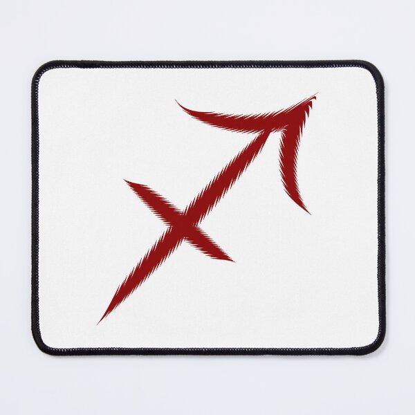 Item preview, Dark Red Sagittarius Archer Zodiac Design designed and sold by pattern-archive.