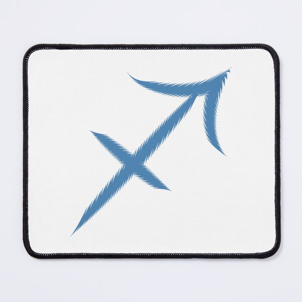 Item preview, Steel Blue Sagittarius Archer Zodiac Design designed and sold by pattern-archive.