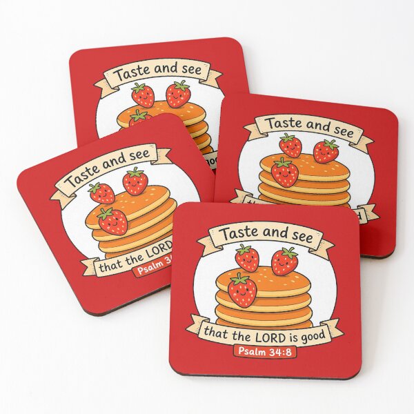 Item preview, Psalm 34:8 Taste And See That The LORD Is Good designed and sold by plushism.