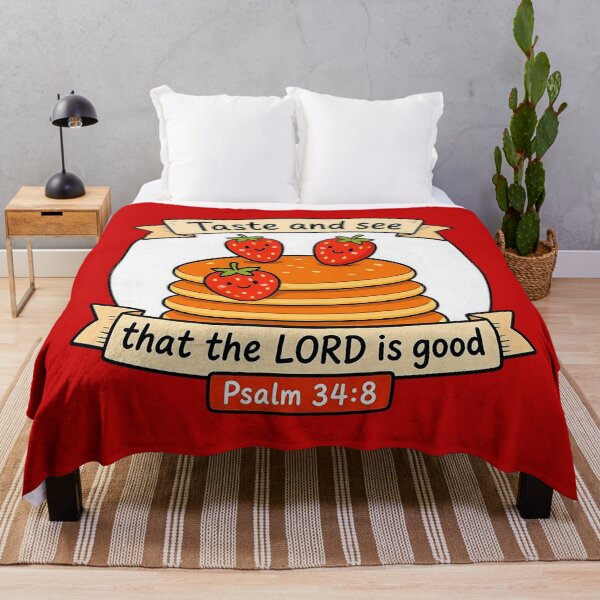 Item preview, Psalm 34:8 Taste And See That The LORD Is Good designed and sold by plushism.